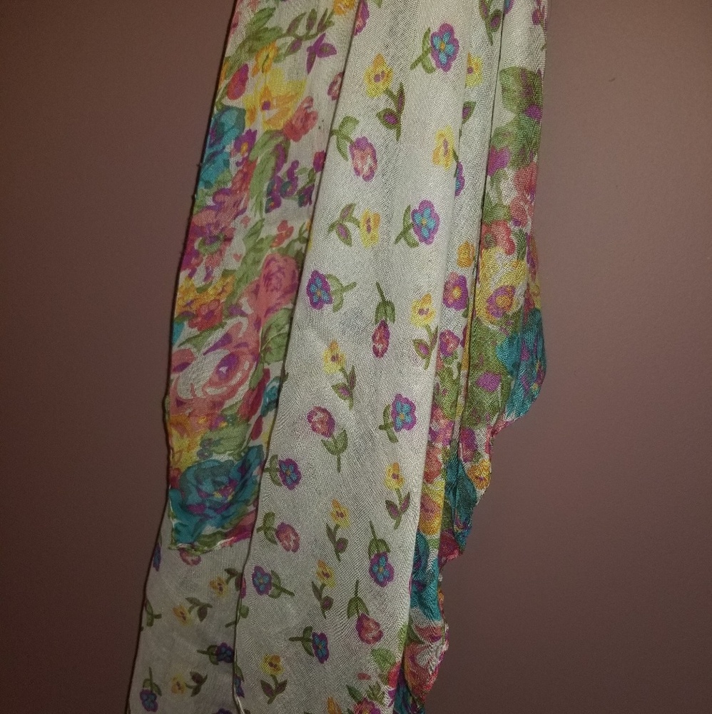 Floral Scarf